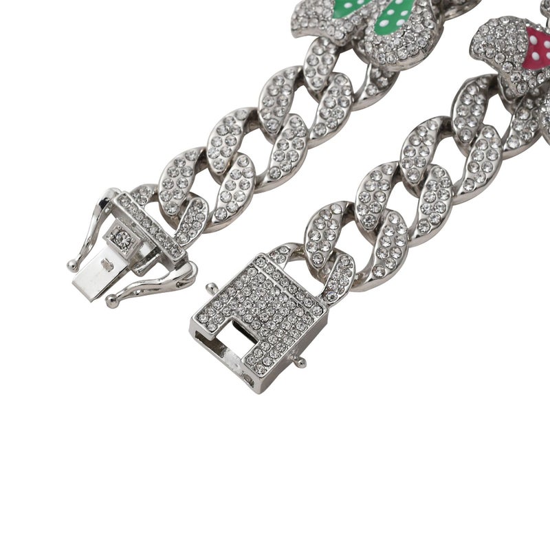 Necklace Accessories Jewelry Butterfly Cuban Chain Hip-Hop Necklace Ins Hip-Hop Necklace Yiwu Jewelry - Image 5